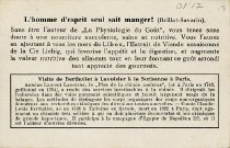 Trade Card for Véritable Extrait de Vande Liebig [Real Liebig Meat Extract]